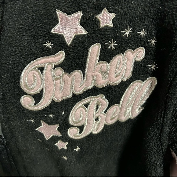 Disney Tinker Bell full zipper girls hoodie/sweatshirt- Small (3/5) - Picture 2 of 5